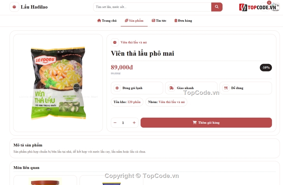 hadilao,bán đồ ăn lâu,đồ nhúng lẩu
